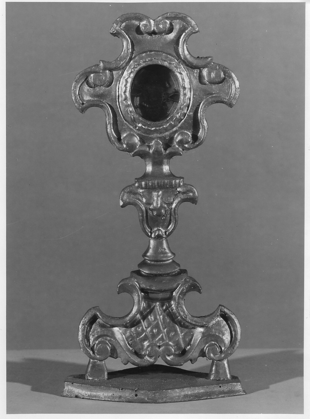 reliquiario - a ostensorio, opera isolata - bottega lombarda (fine sec. XVIII)