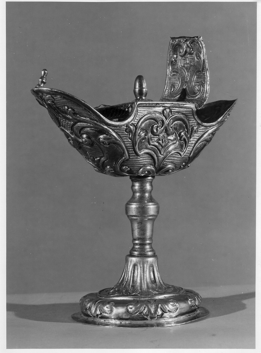 navicella portaincenso, opera isolata - bottega lombarda (sec. XIX)