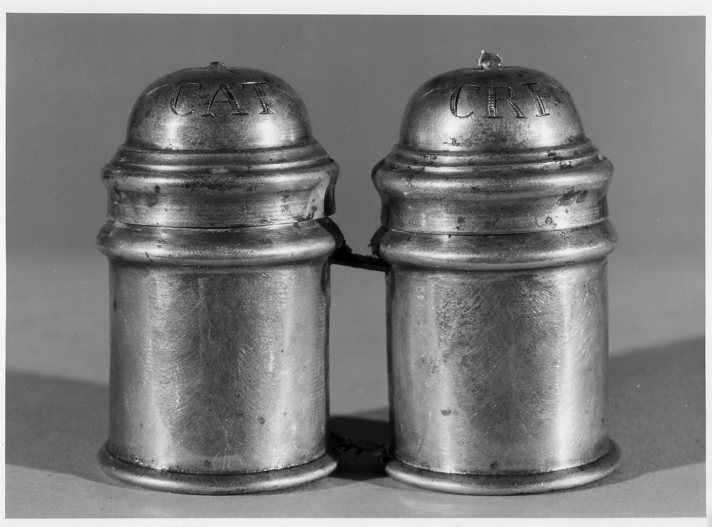 vasetti per oli santi, coppia - bottega lombarda (sec. XIX)