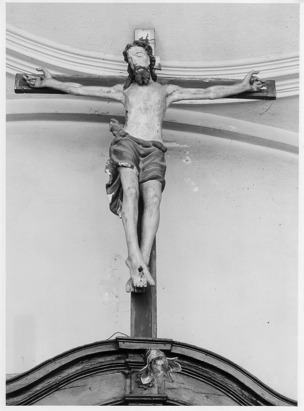 statua, opera isolata - bottega lombarda (ultimo quarto sec. XVII)