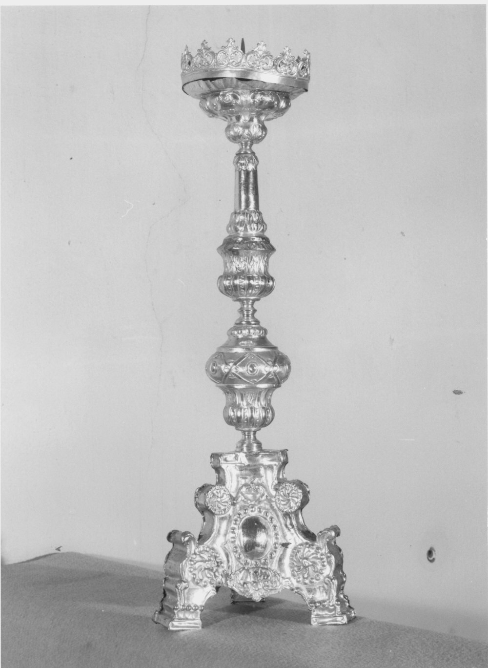 candelabro, serie - bottega lombarda (sec. XVIII)