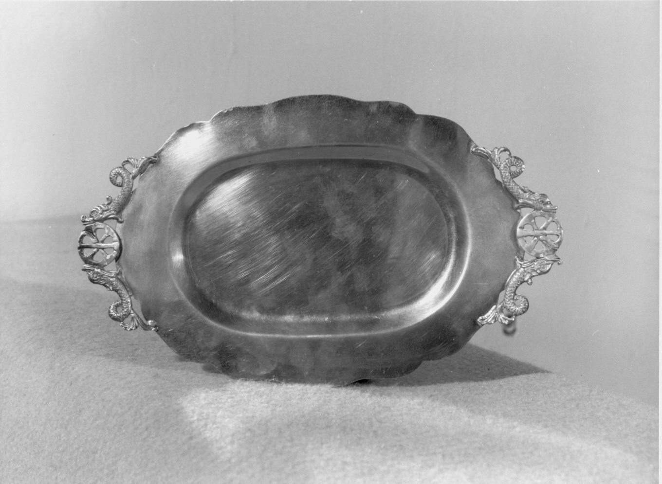 piattino da comunione - bottega lombarda (sec. XIX)