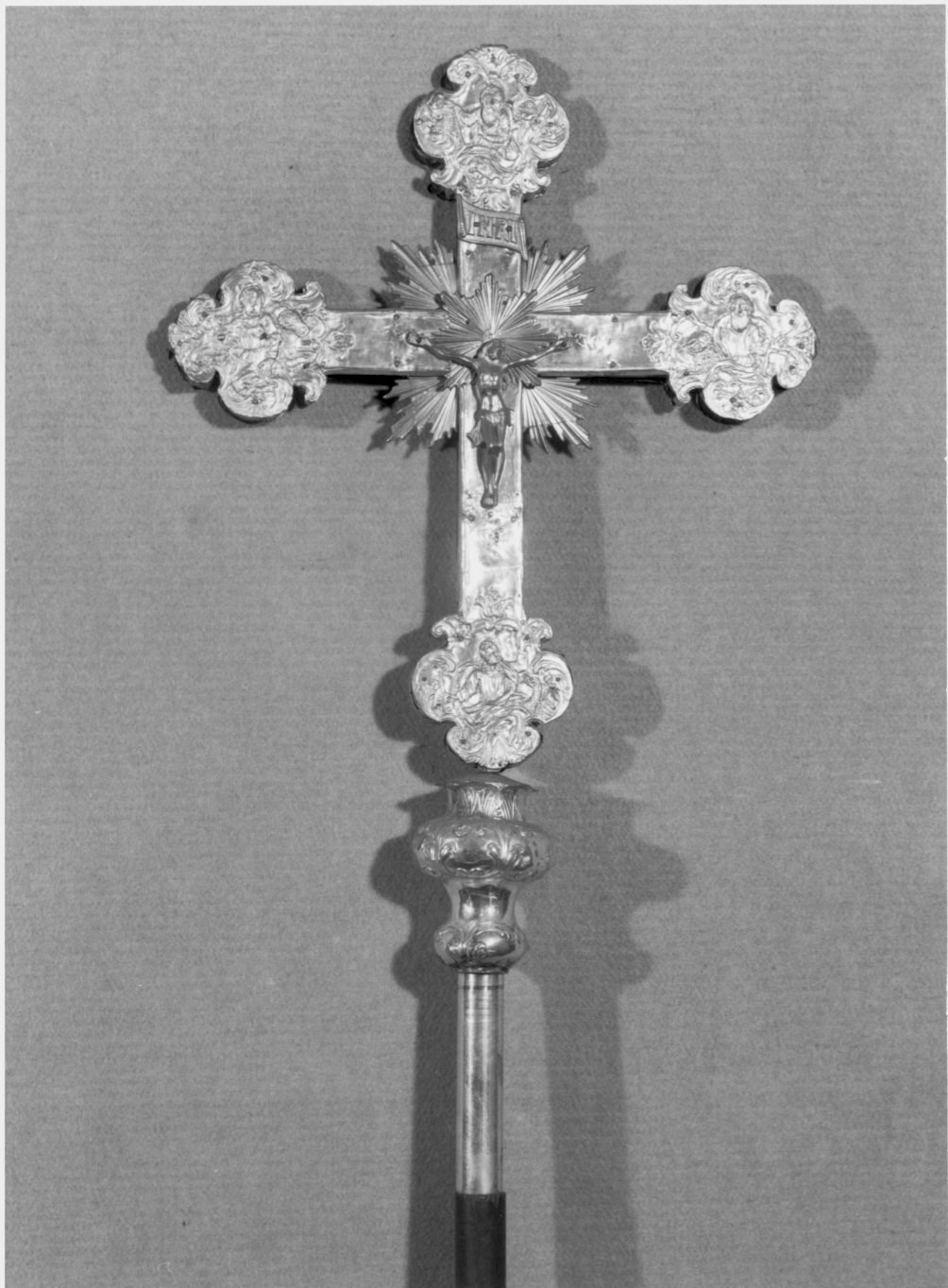 croce processionale - bottega lombarda (sec. XVIII)