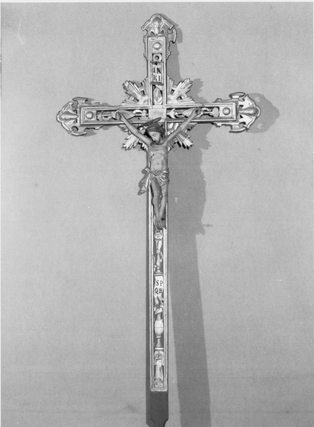 croce penitenziale - bottega lombarda (sec. XIX)