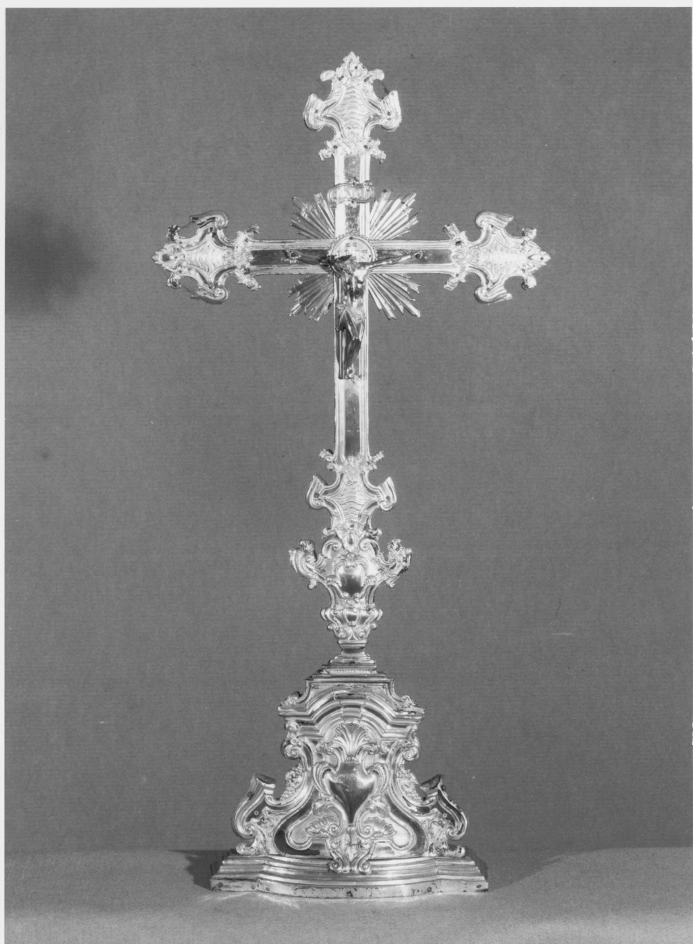 croce d'altare - bottega lombarda (sec. XVIII)