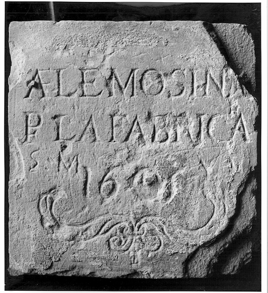 lapide - bottega lombarda (sec. XVII)