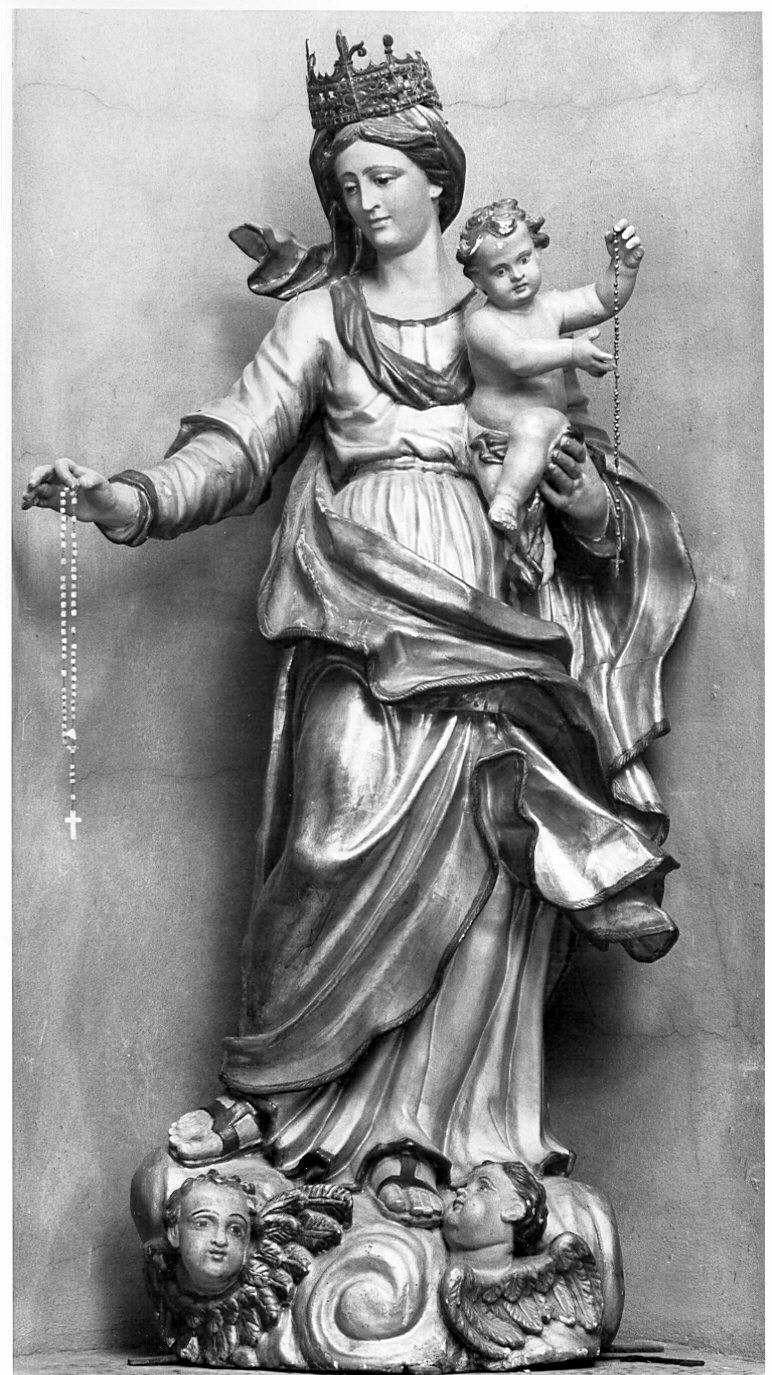 Madonna con Bambino (statua) - bottega lombarda (sec. XVIII)