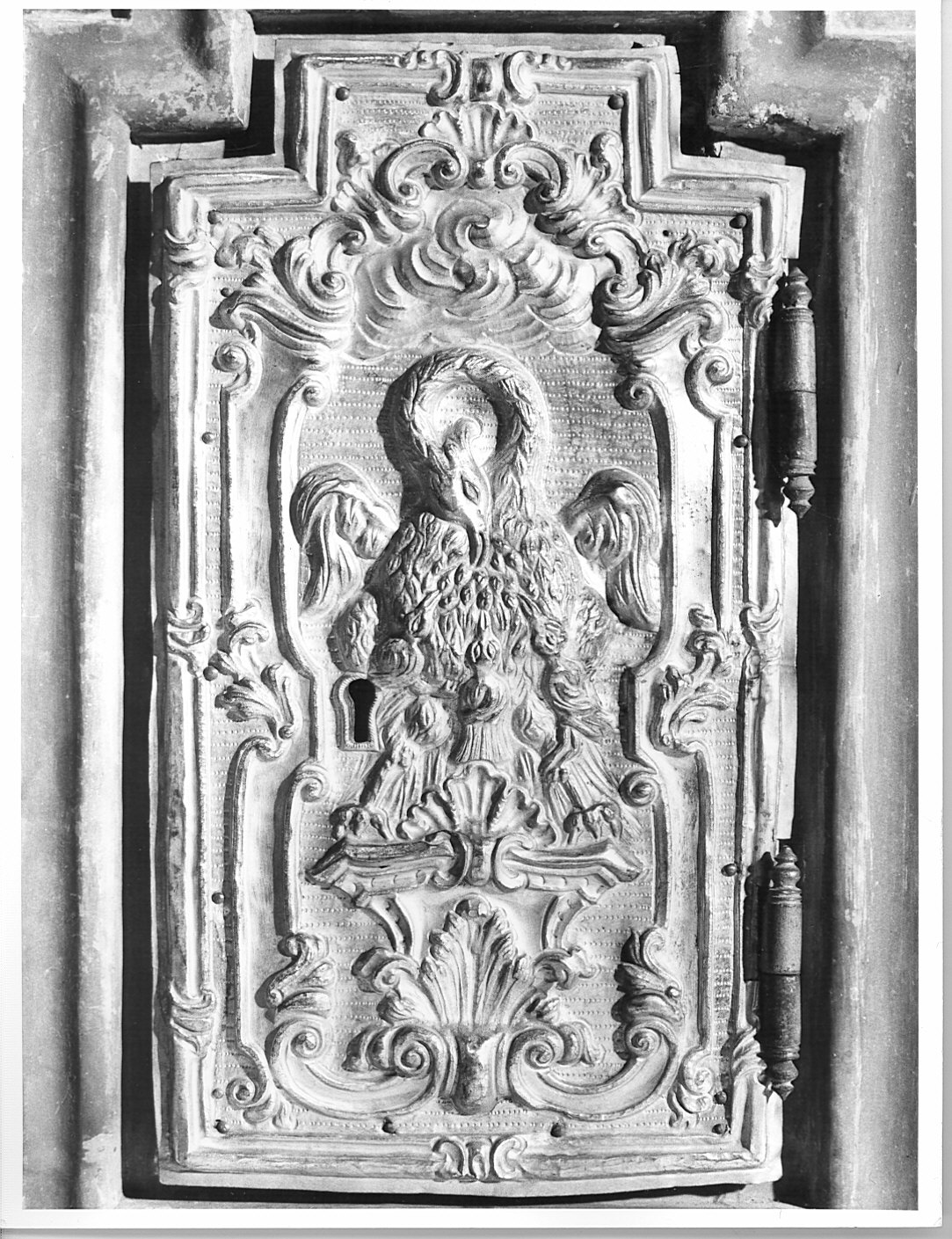 sportello di tabernacolo, coppia - bottega lombarda (sec. XVIII)