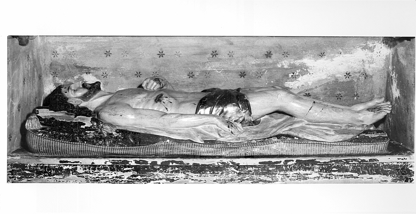 Cristo morto (statua) - bottega lombarda (sec. XIX)