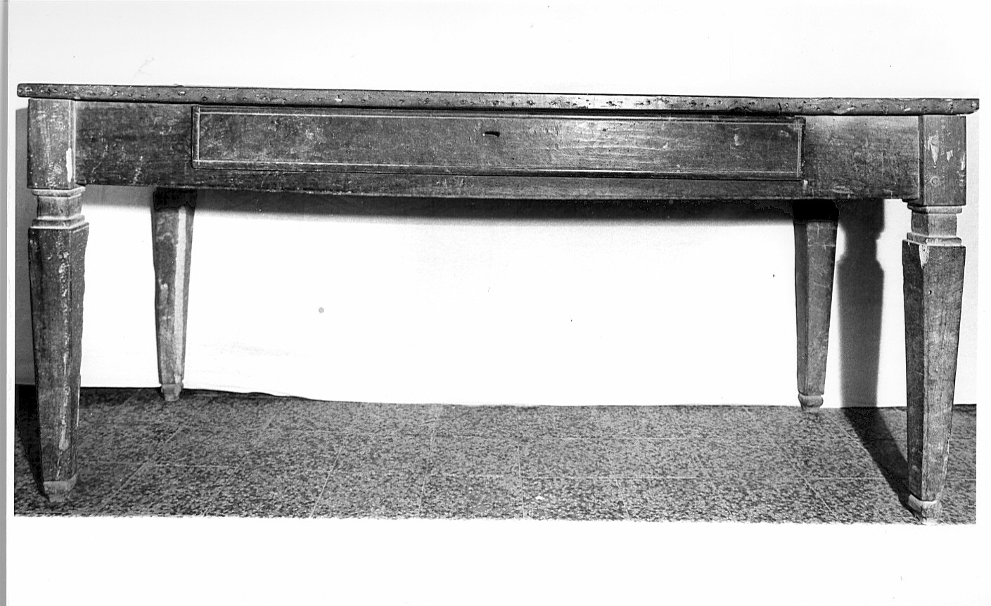 tavolo - bottega lombarda (fine/inizio secc. XVIII/ XIX)