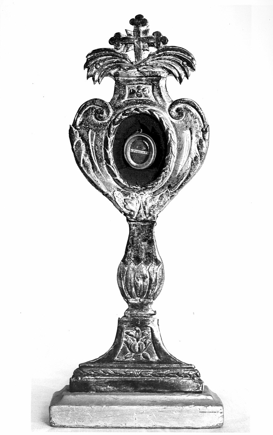 reliquiario - bottega lombarda (prima metà sec. XIX)