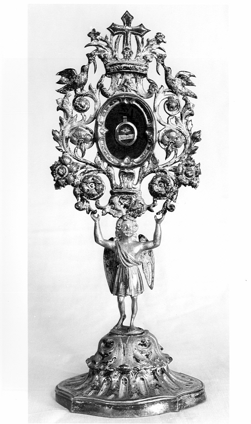 reliquiario - bottega lombarda (sec. XIX)