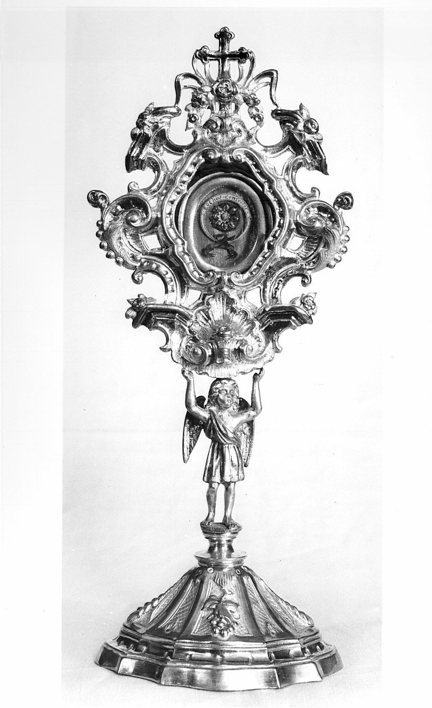 reliquiario - bottega lombarda (fine sec. XIX)