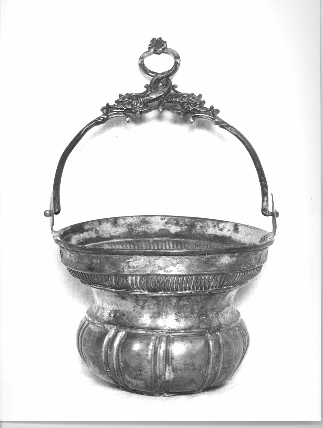 secchiello per l'acqua benedetta - bottega lombarda (sec. XIX)