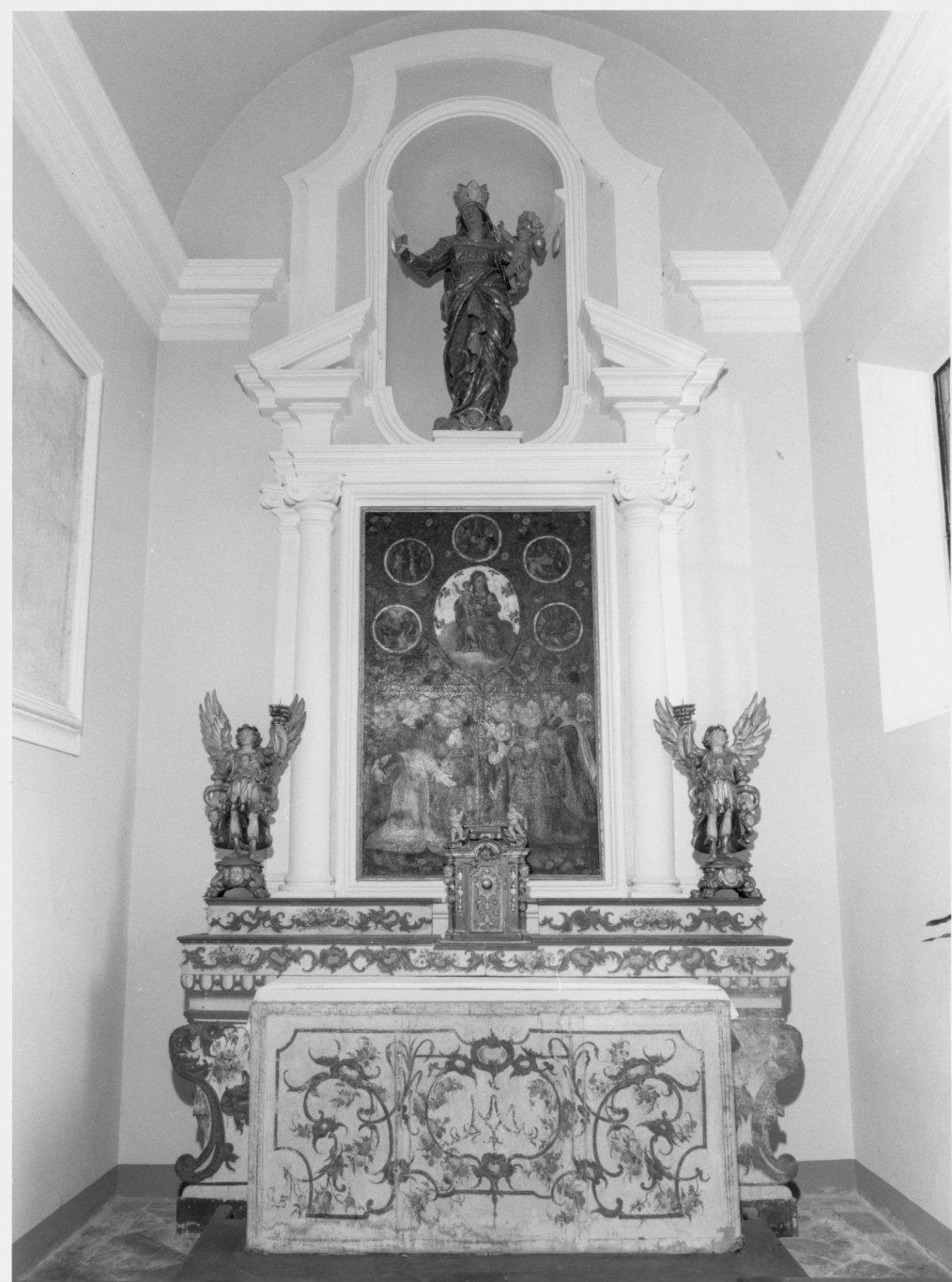 altare, complesso decorativo - bottega lombarda (seconda metà sec. XVII)