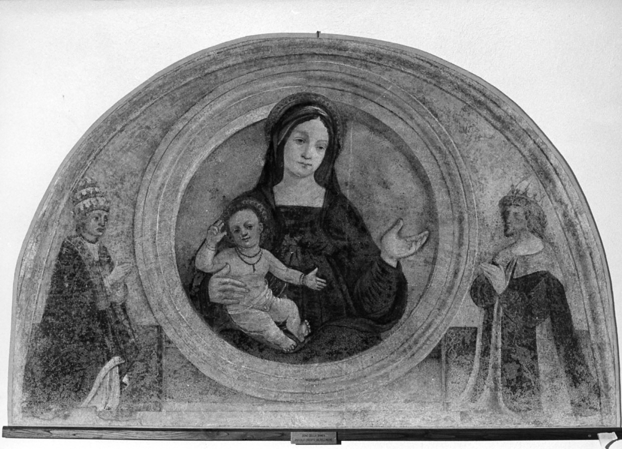 Madonna con Bambino (dipinto, opera isolata) - ambito lombardo (prima metà sec. XVI)