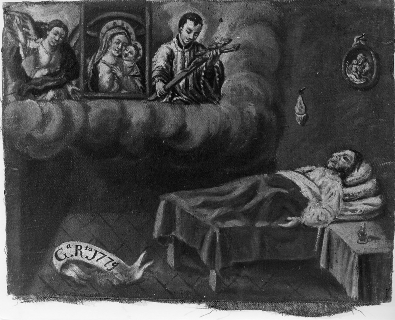 ex voto (ex voto, opera isolata) - ambito italiano (sec. XVIII)