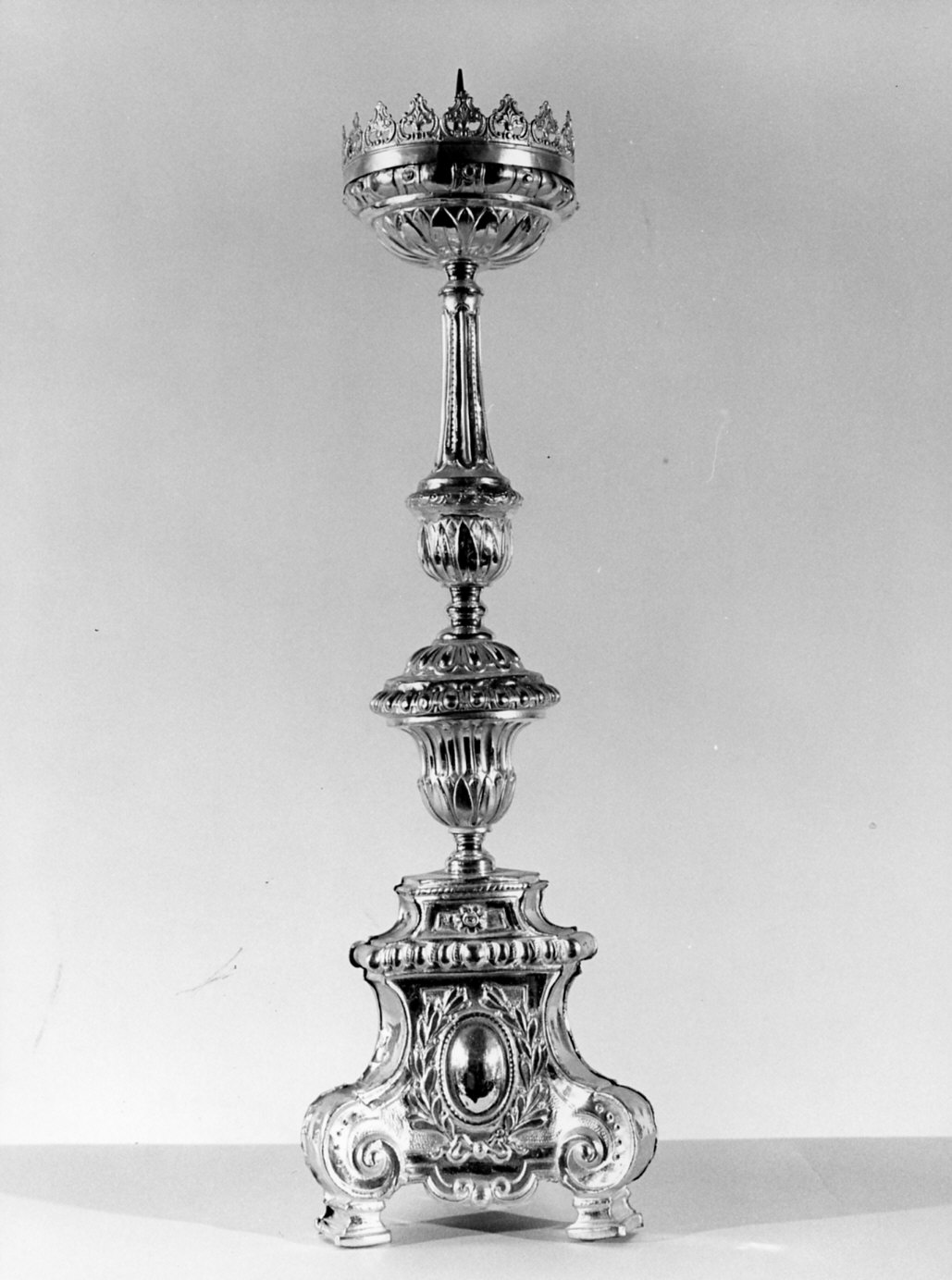 candeliere, serie - bottega lombarda (sec. XVIII)