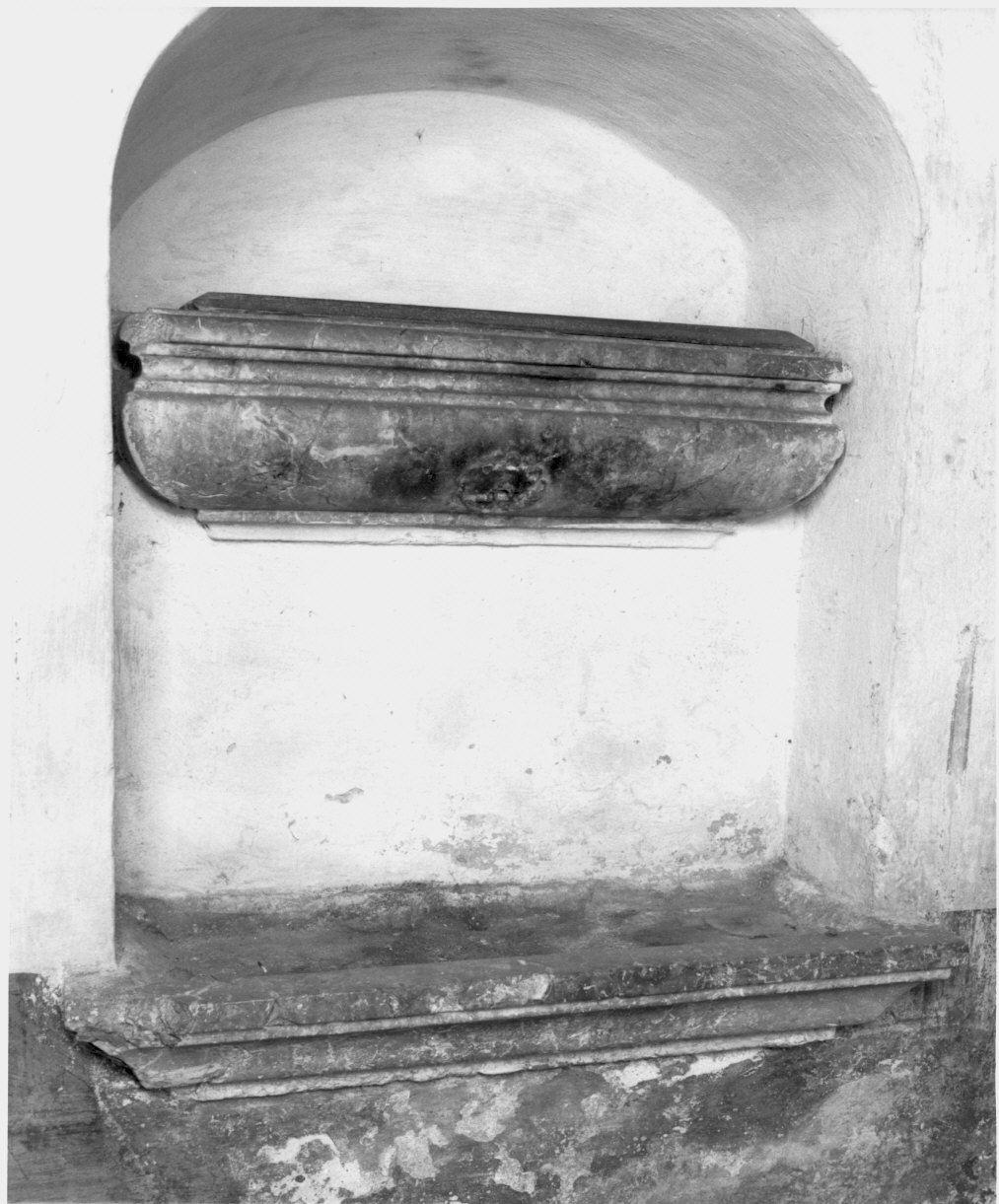 lavabo da sacrestia - bottega italiana (fine/inizio secc. XVIII/ XIX)