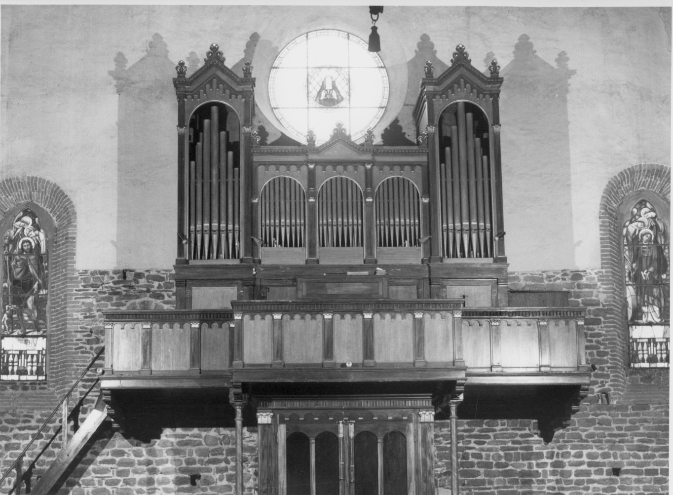 cassa d'organo - bottega italiana (prima metà sec. XIX)