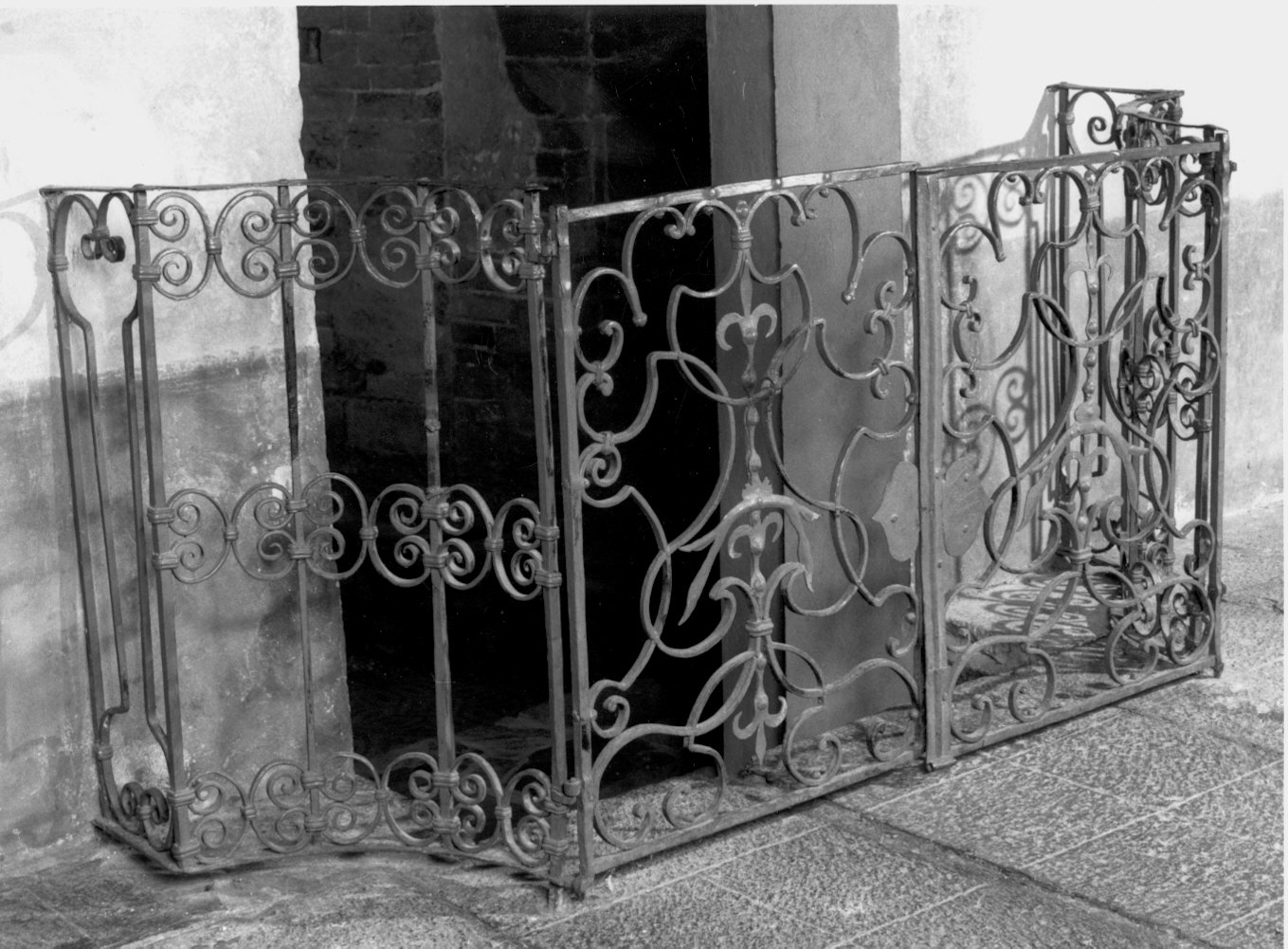 cancellata - bottega italiana (sec. XVII)