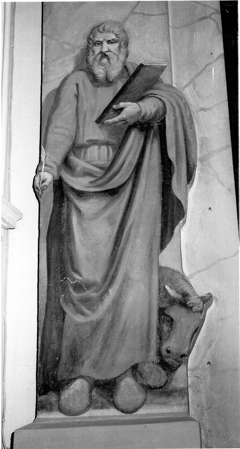 San Luca (dipinto, elemento d'insieme) di Bellati Filippo (sec. XIX)