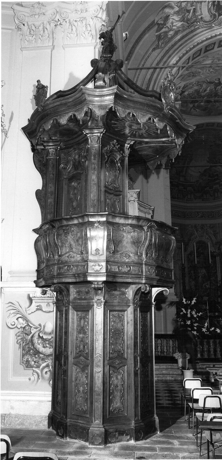 pulpito, opera isolata di Giuseppe Nicola Eremita Frà (sec. XVIII)