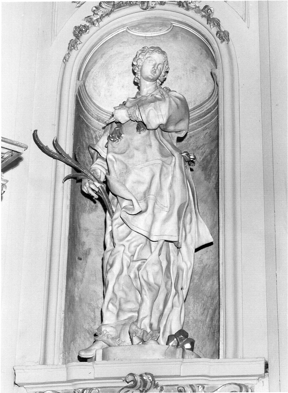 Santo Stefano (statua, elemento d'insieme) di Salterio Stefano (sec. XVIII)