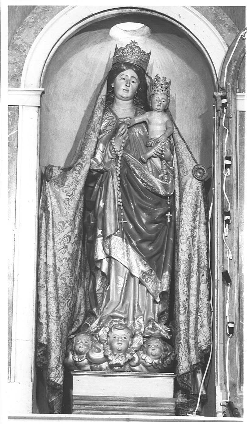 Madonna del Rosario (statua) - bottega tedesca (fine/inizio secc. XVI/ XVII)