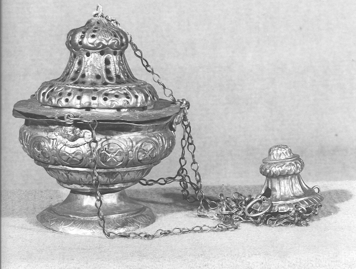 turibolo, opera isolata - bottega comasca (fine/inizio secc. XVIII/ XIX)