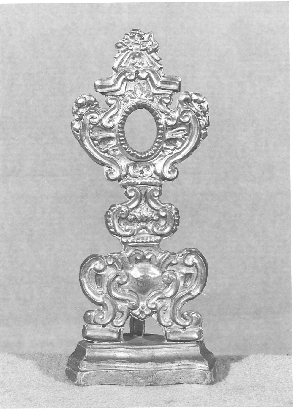 reliquiario - a ostensorio, opera isolata - bottega comasca (sec. XVIII)