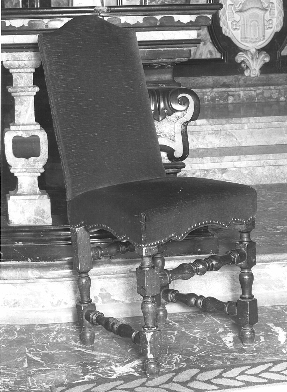 sedia, coppia - bottega lombarda (sec. XIX)