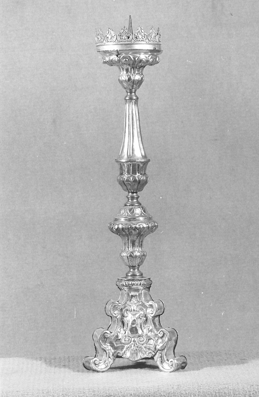 candeliere, serie - bottega lombarda (sec. XVIII)