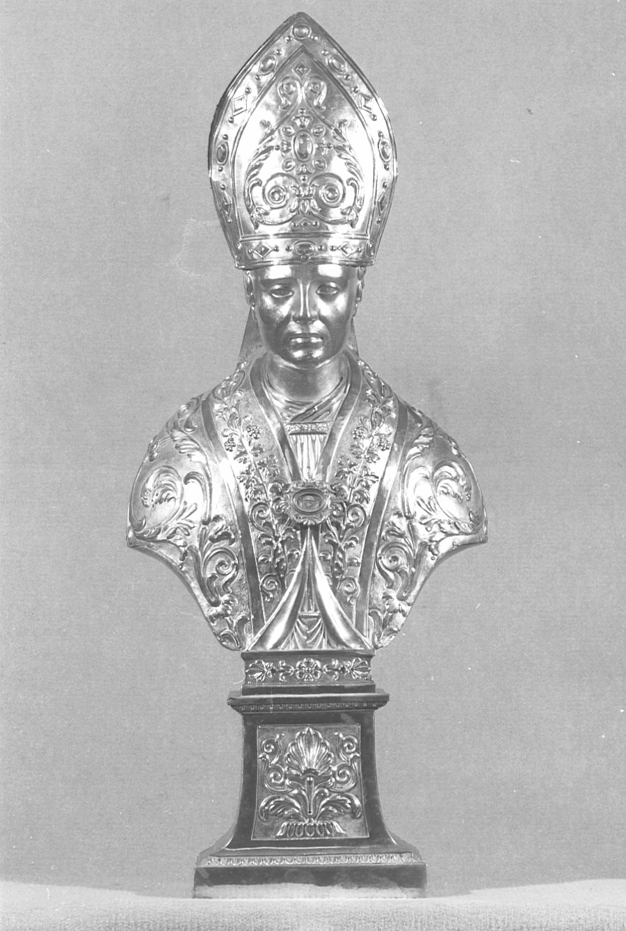 reliquiario - a busto, serie - bottega lombarda (sec. XIX)