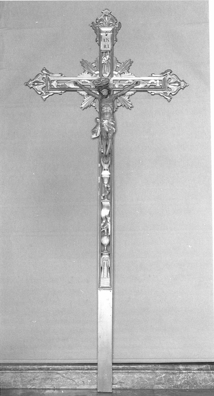 croce processionale - bottega lombarda (sec. XIX)