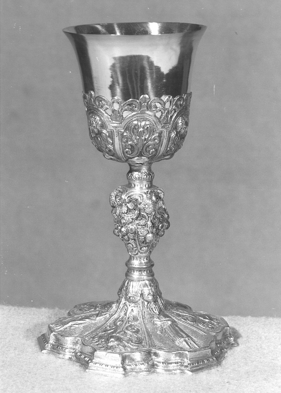 calice - bottega lombarda (sec. XVII)