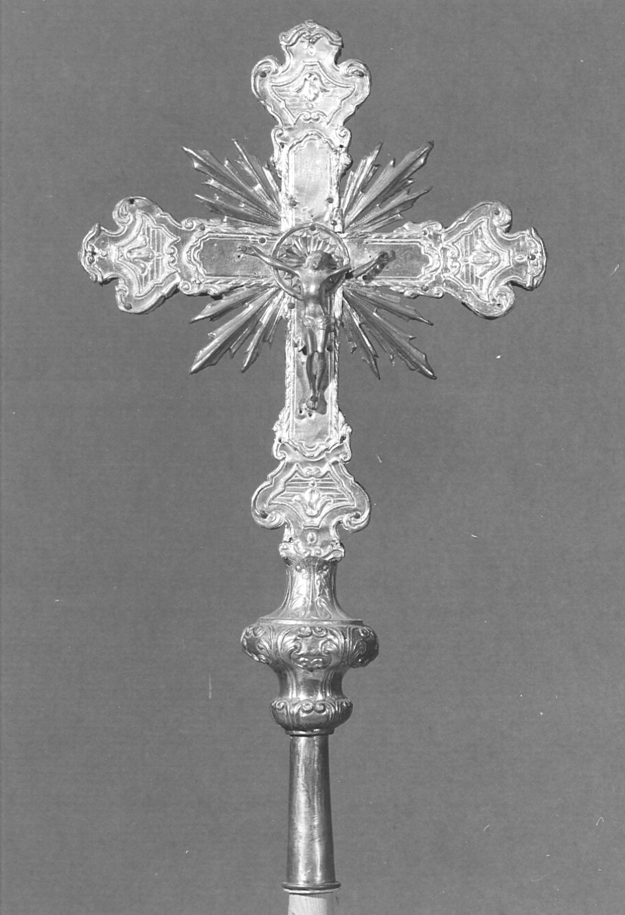croce astile - bottega lombarda (sec. XVIII)