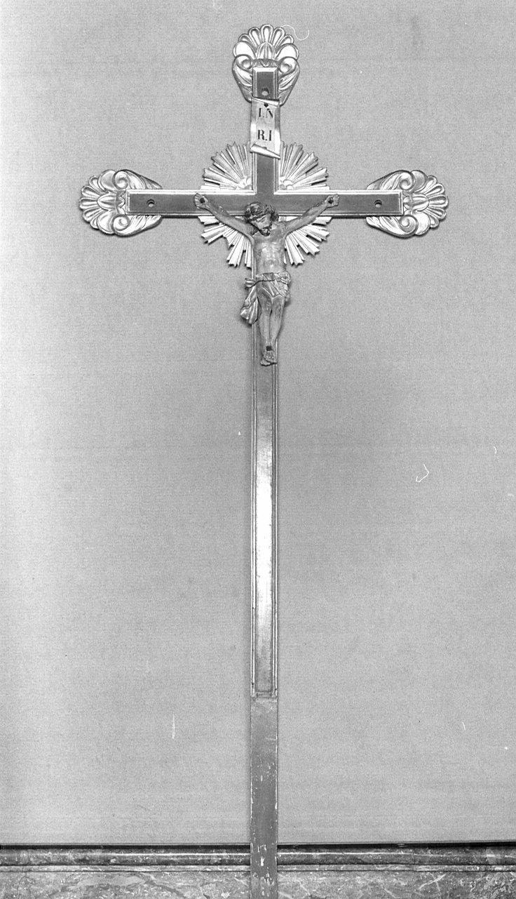 croce processionale - bottega lombarda (sec. XIX)