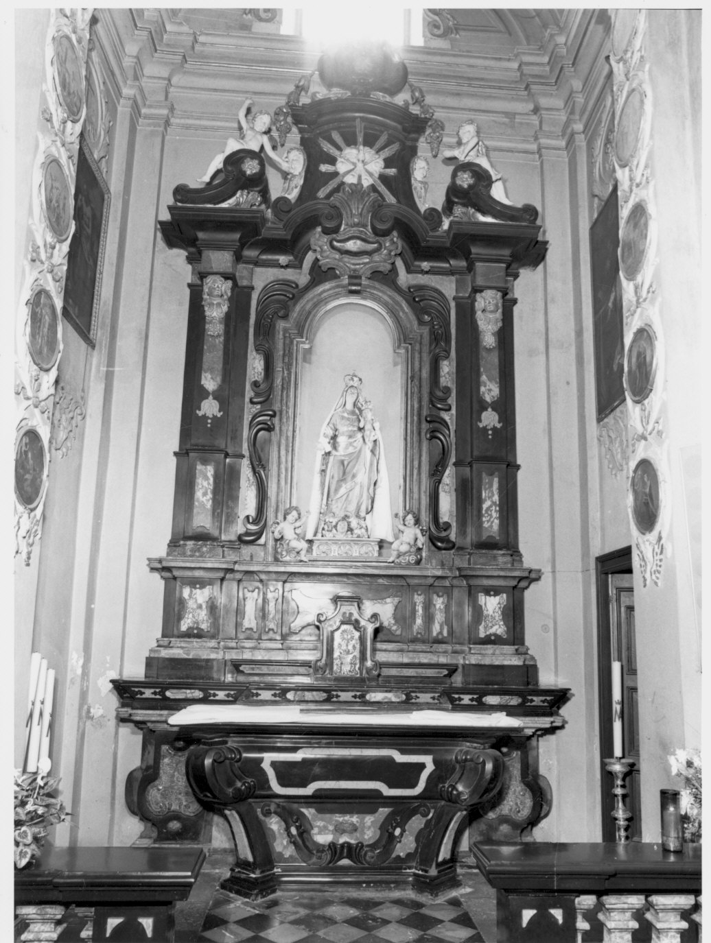 altare, insieme - bottega lombarda (sec. XVIII)