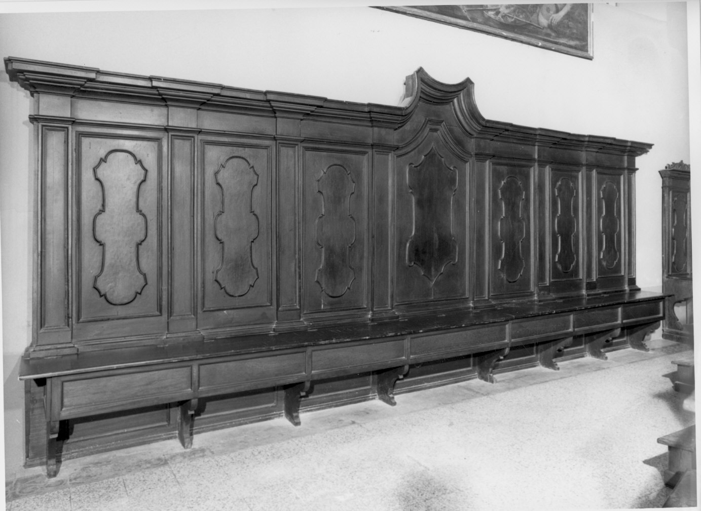 mobile - bottega lombarda (seconda metà sec. XVIII)