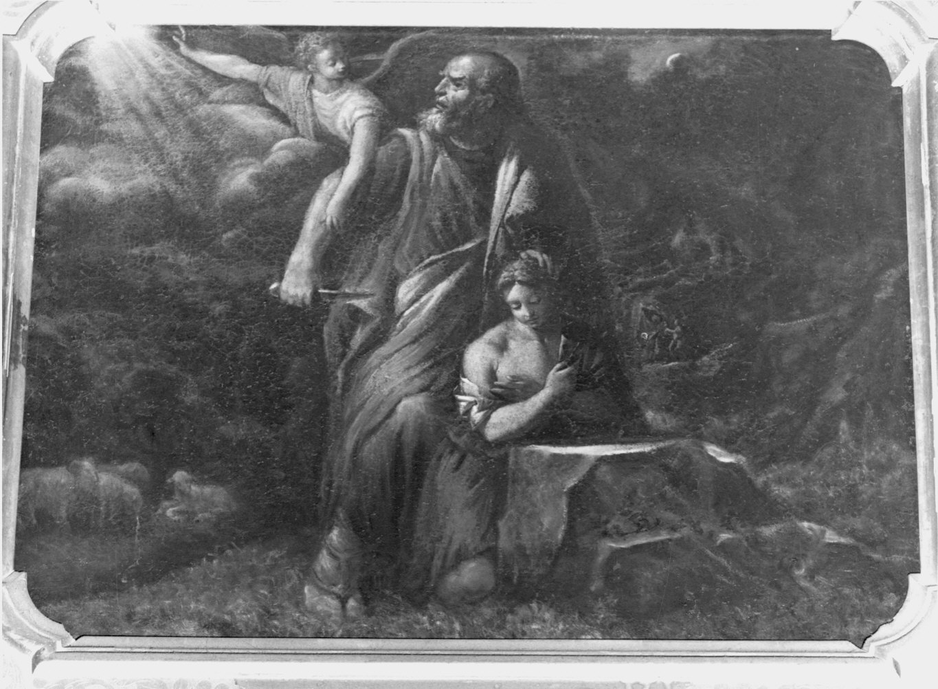 sacrificio di Isacco (dipinto) - ambito lombardo (sec. XVII)