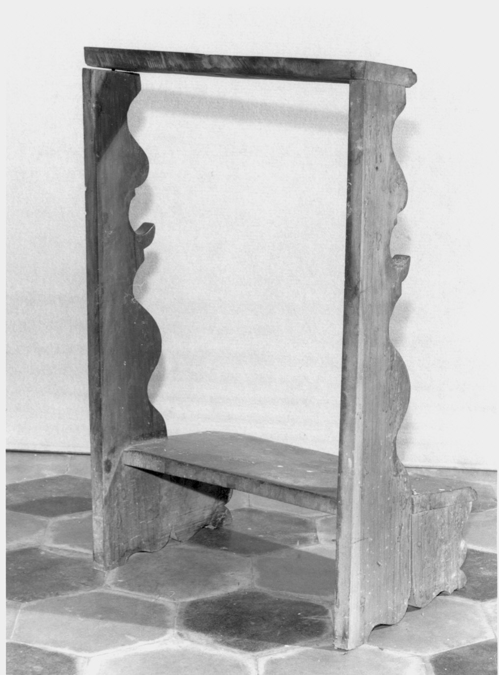 inginocchiatoio - bottega lombarda (sec. XVIII)