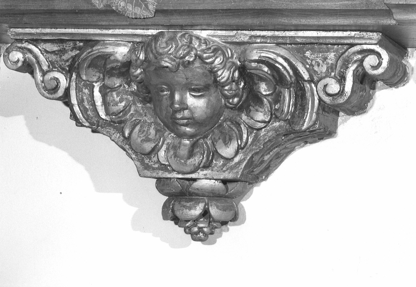 mensola architettonica - bottega lombarda (sec. XVII)