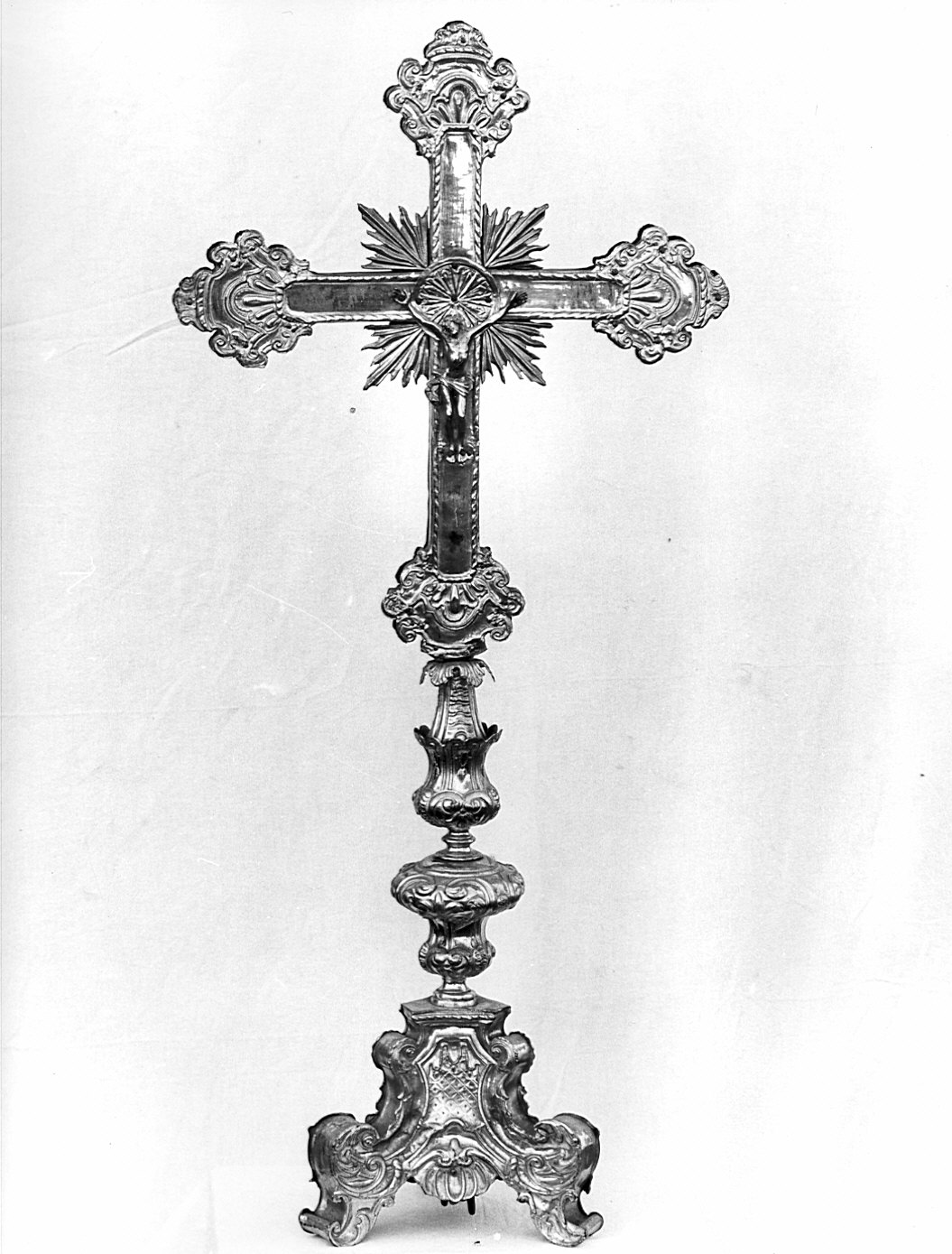 croce d'altare - bottega lombarda (inizio sec. XIX)