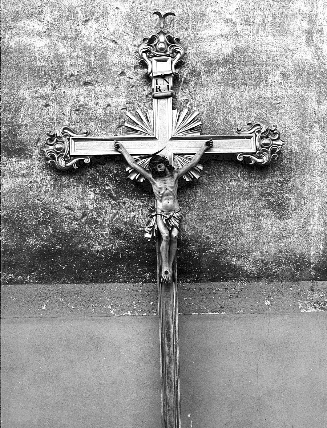 croce processionale - bottega lombarda (fine/inizio secc. XVIII/ XIX)