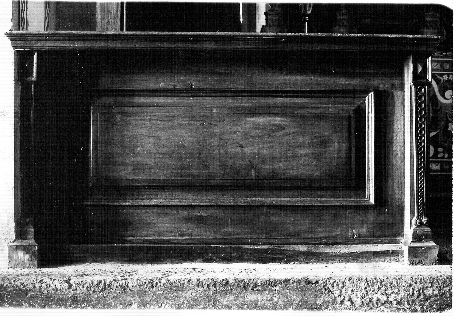 balaustrata, coppia - bottega lombarda (fine/inizio secc. XVIII/ XIX)