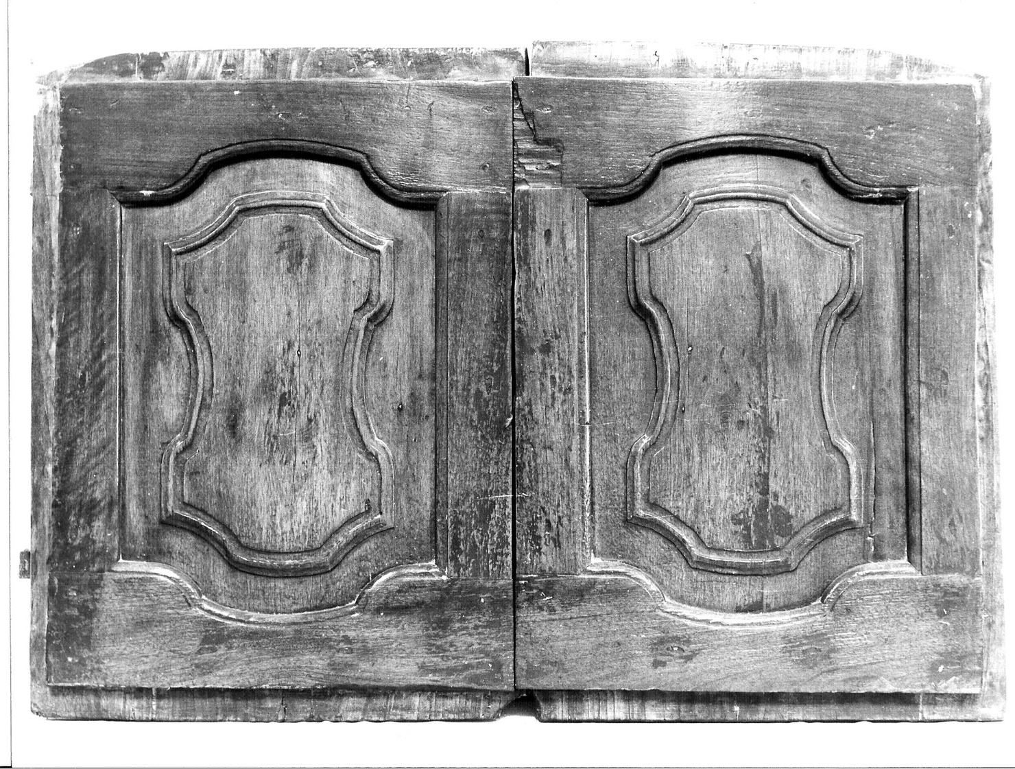 anta di finestra, serie - bottega lombarda (sec. XVIII)