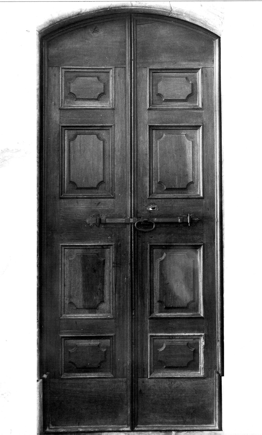 porta - a due battenti, opera isolata - bottega lombarda (sec. XVIII)