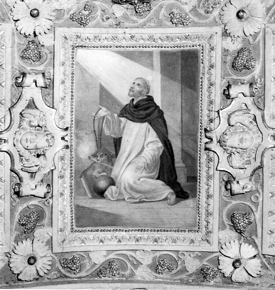 San Domenico (dipinto murale, elemento d'insieme) di Radice Casimiro (sec. XIX)