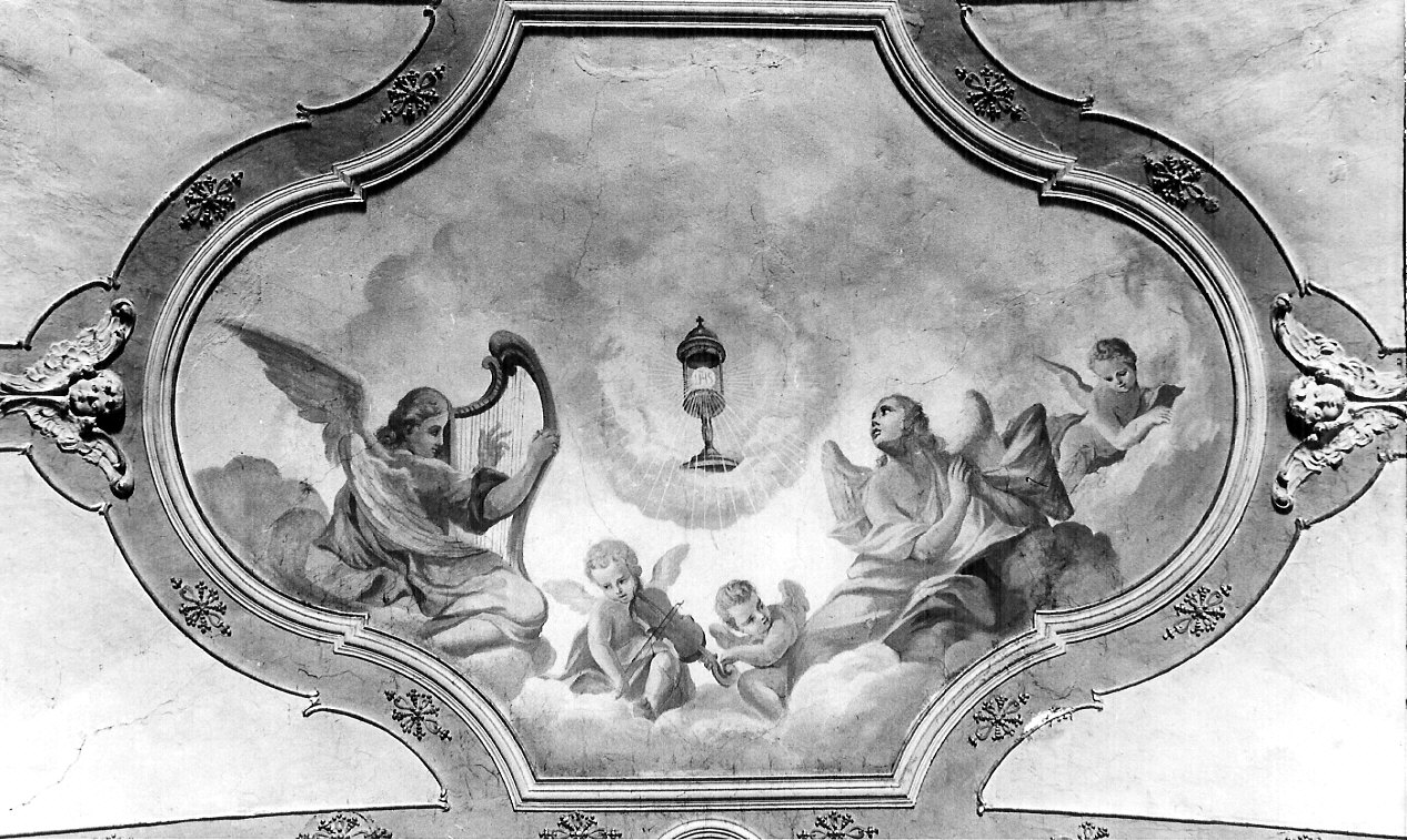 decorazione pittorica, complesso decorativo - ambito lombardo (sec. XIX)